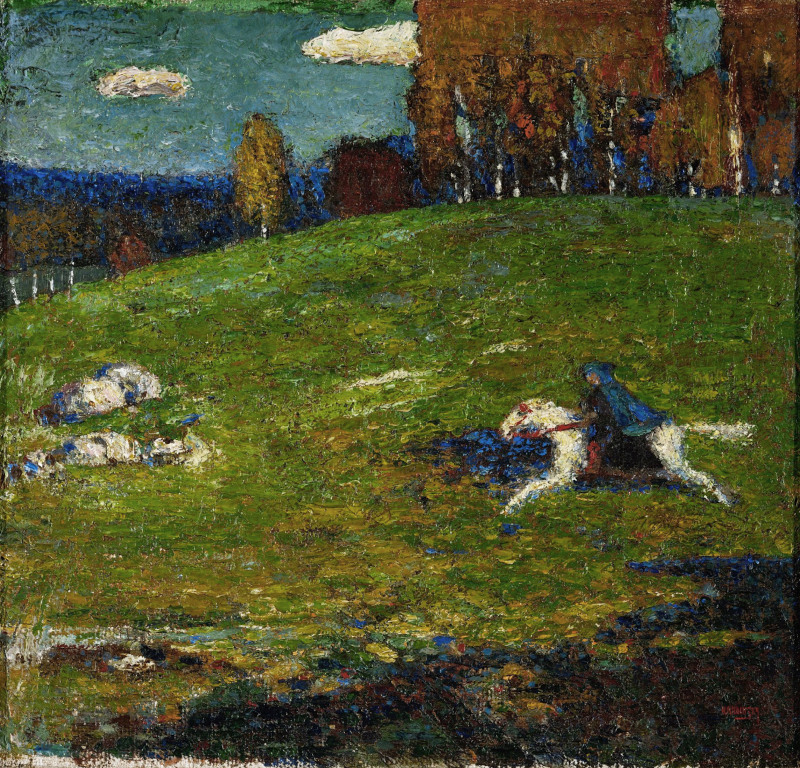 Le Cavalier bleu de Wassily Kandinsky